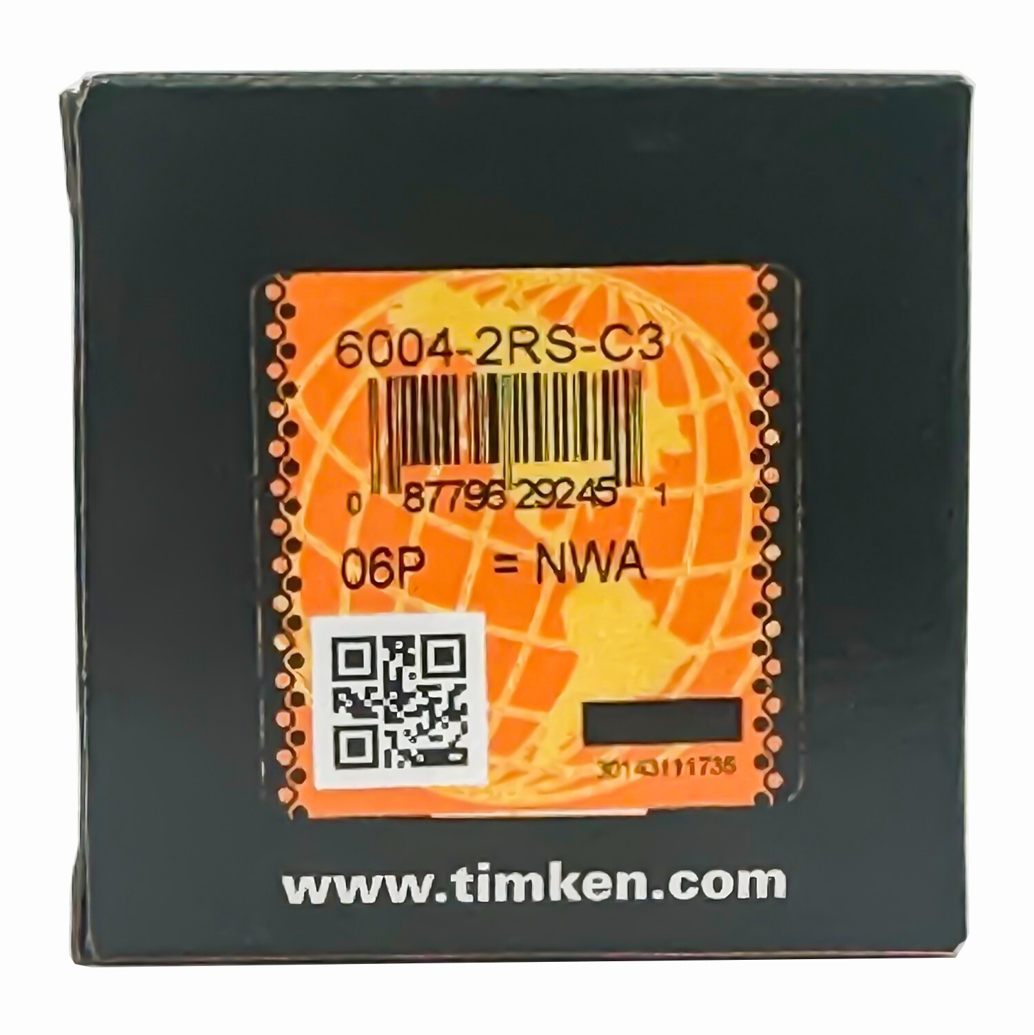 (Qty.10)TIMKEN 6004-2RSC3 6004-2RS 20X42X12MM Double Rubber Seal Bearings