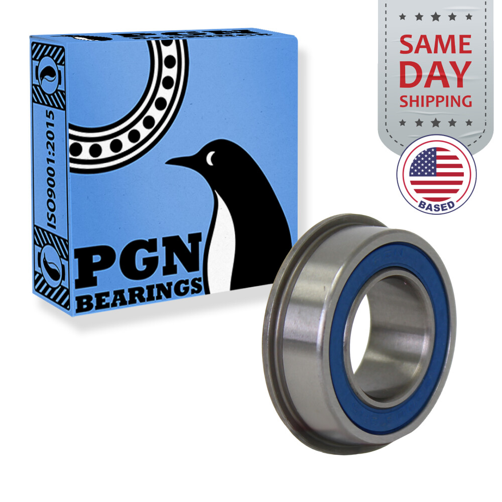 (100) 5/8″x1-3/8″ Flanged Ball Bearing – Lawnmower Carts Hand Trucks Wheels