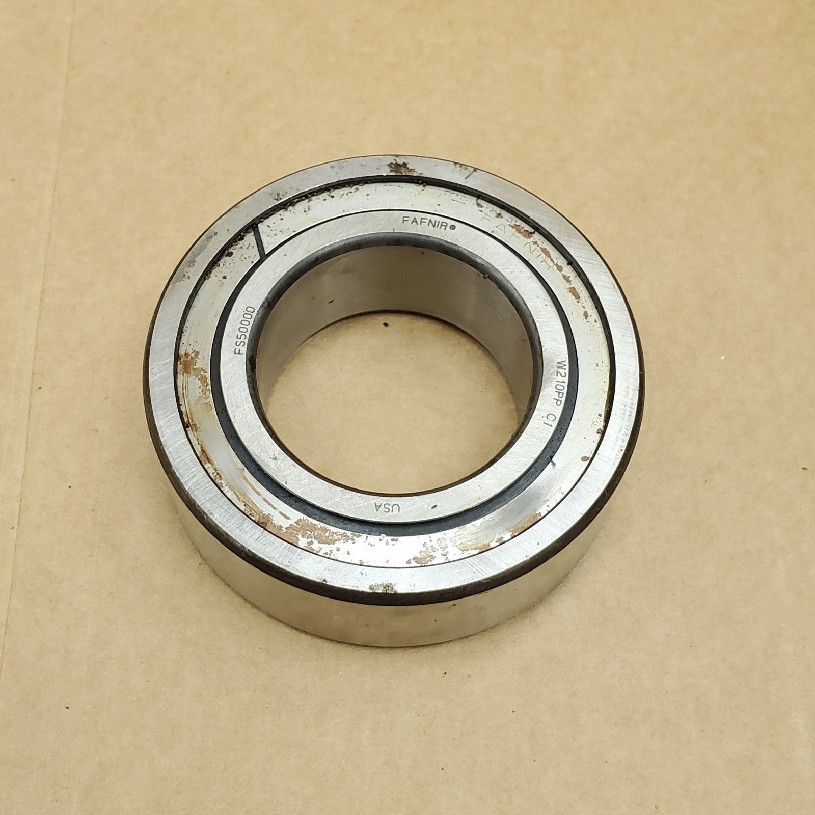 Fafnir Timken W210PP Single Row Radial Bearing Double Metal Shielded – NEW