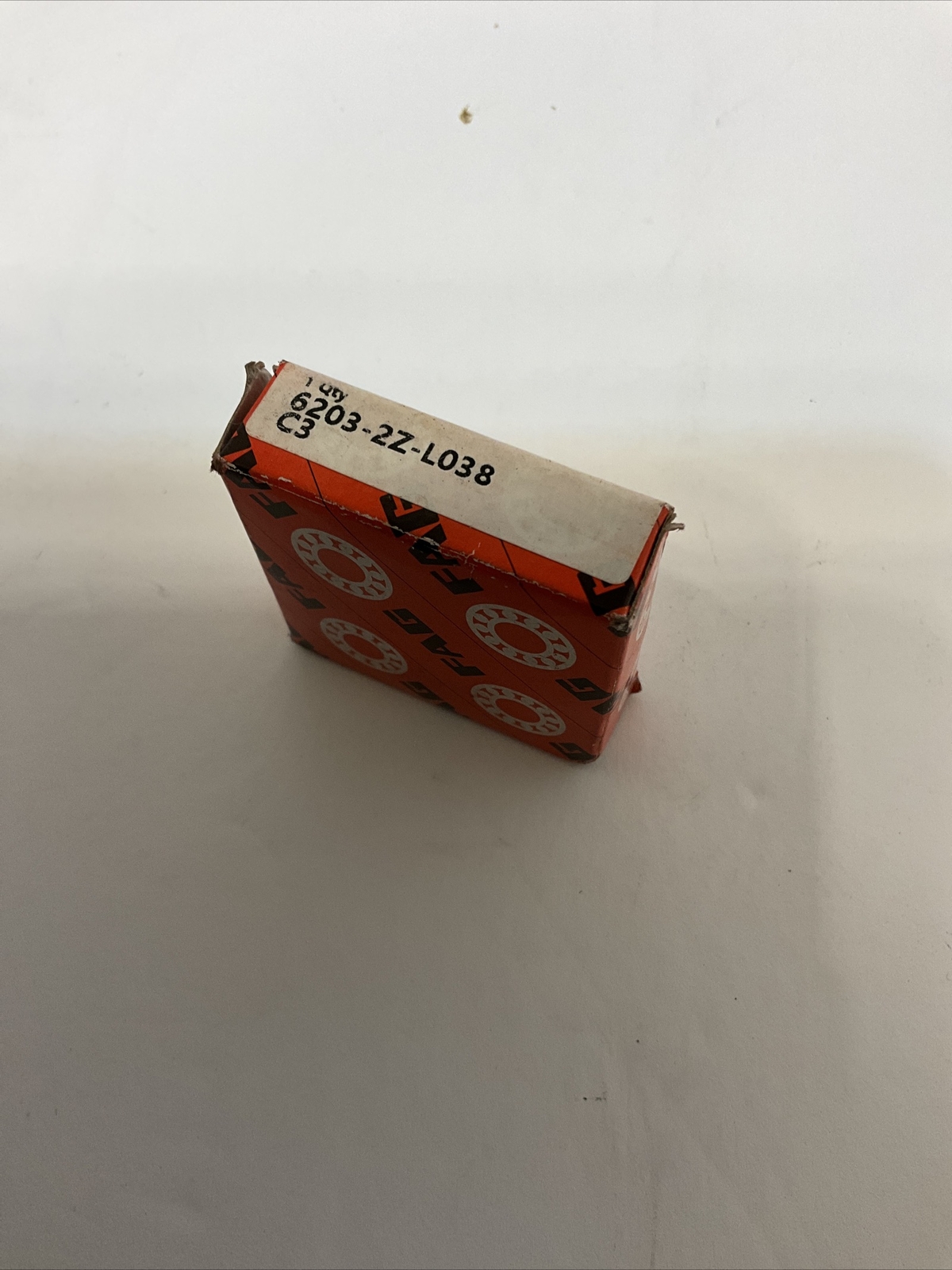 FAG 6203-2Z-L038-C3 Deep Groove Ball Bearing 40MM x 17MM x 12MM Steel Shielded