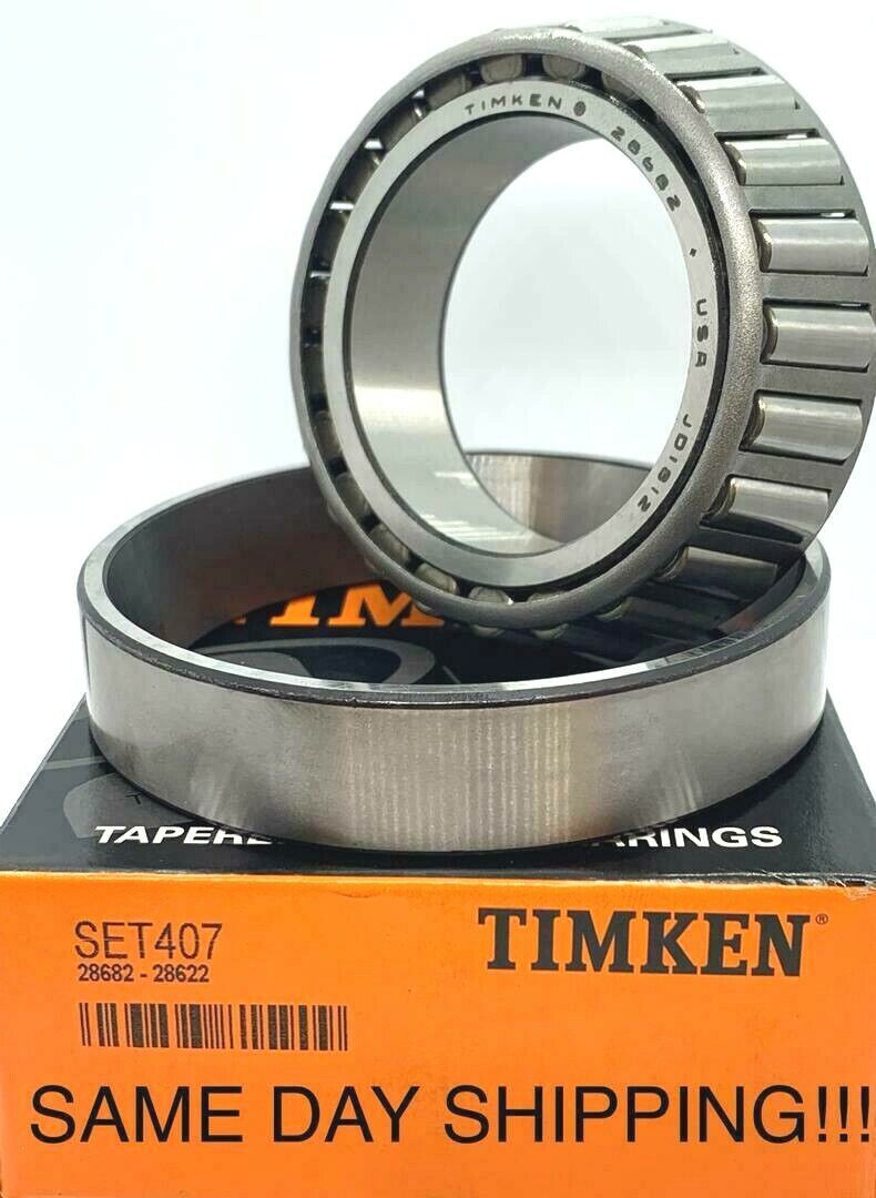 TIMKEN MADE IN USA BEARING SET407 (28622/28682) BEARING AND CUP