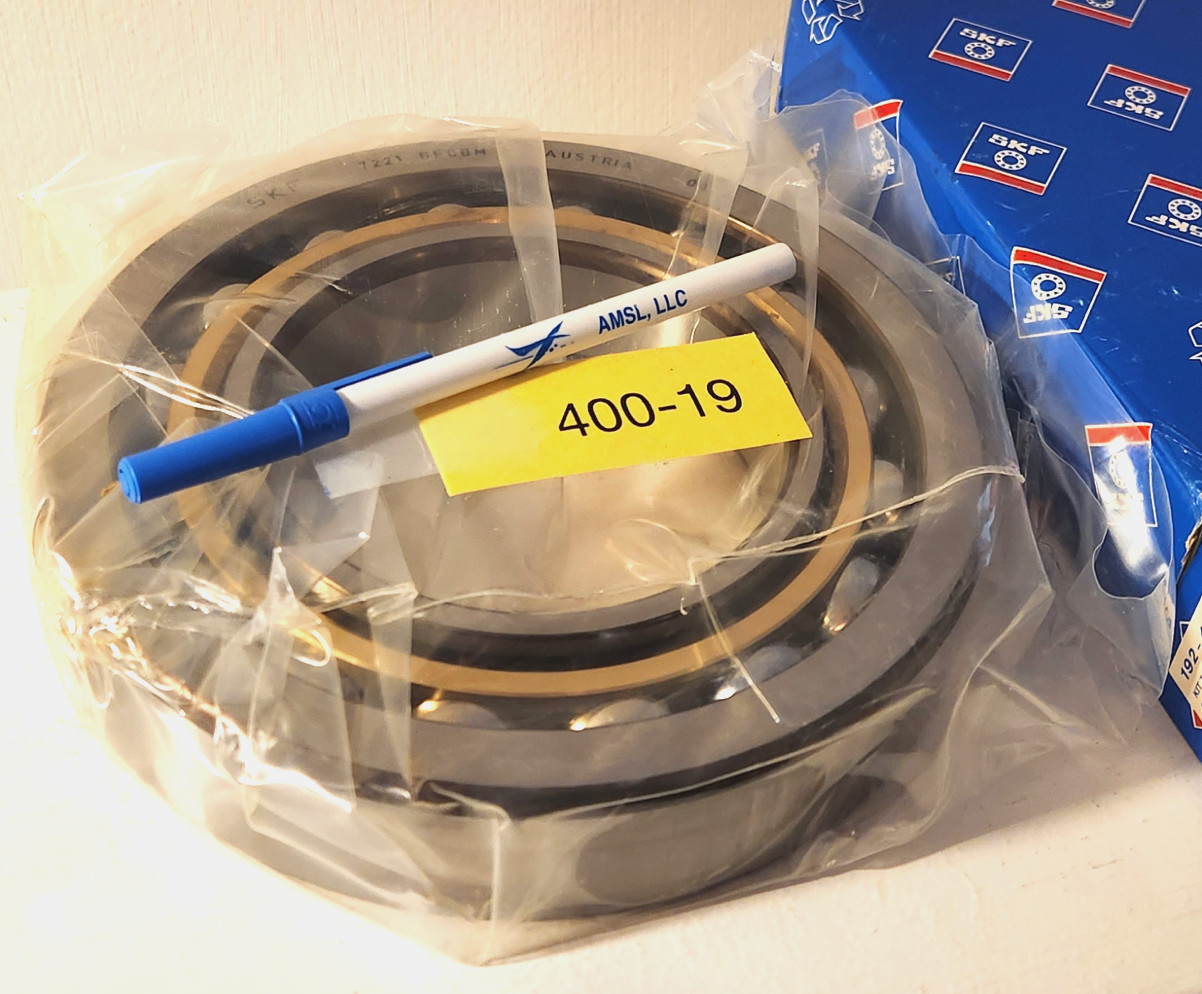 new SKF 7221 BECBM Precision Ball Bearing, U.S. seller. Carton marked Blanchard