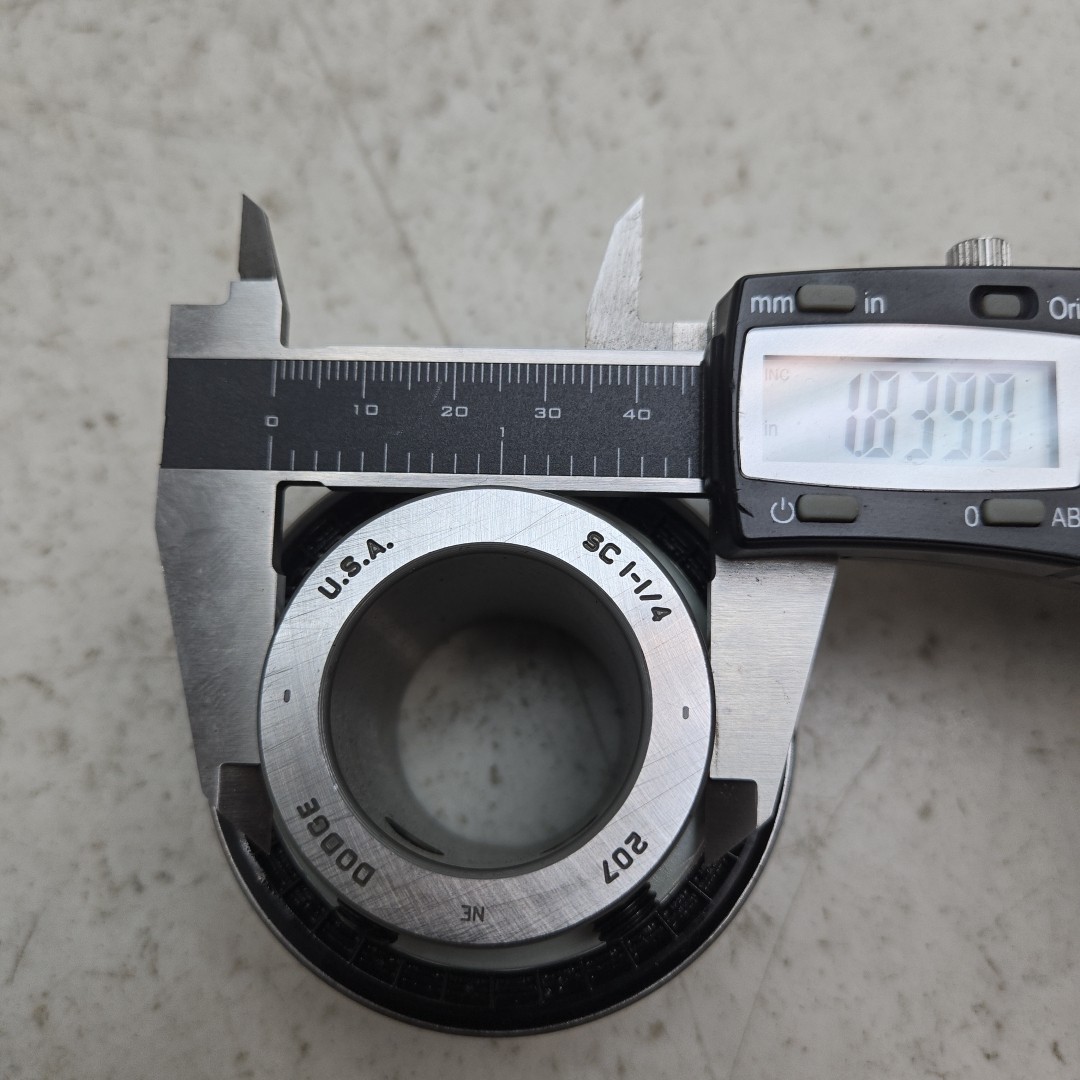 Dodge 207 SC 1-1/4 Mounted Bearing Insert 1-1/4″ Bore New See Pictures