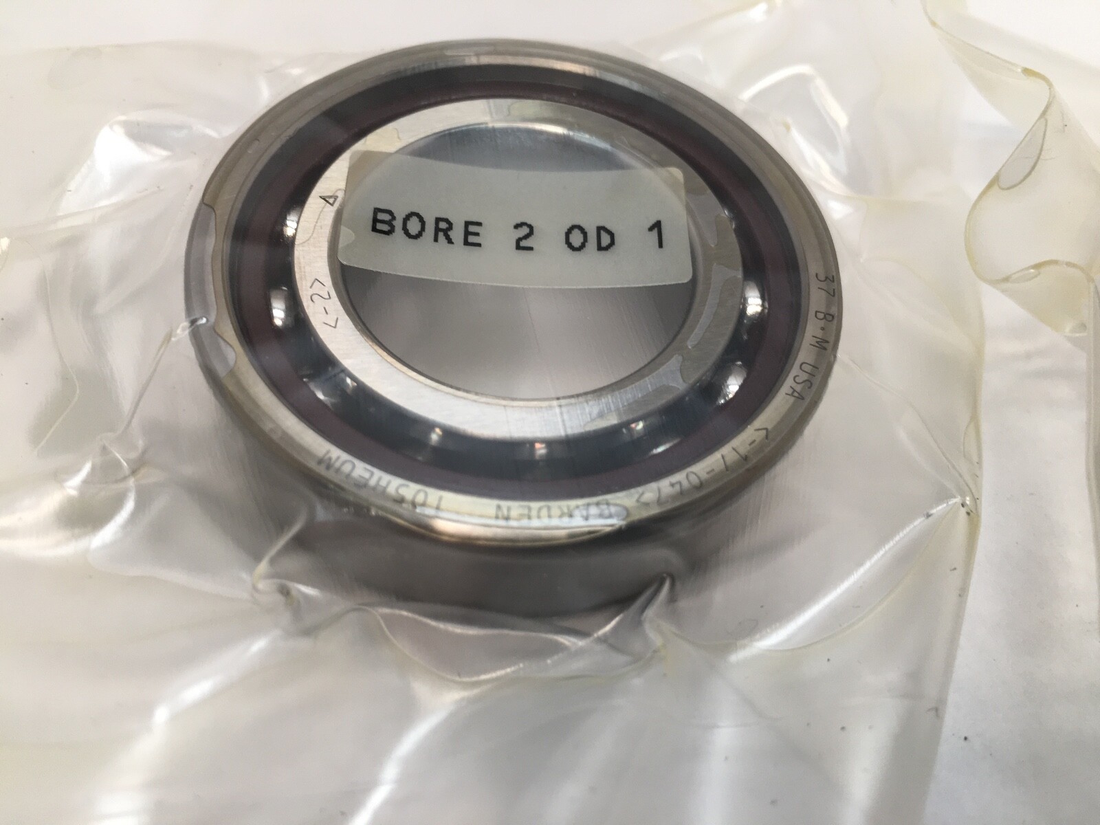 Barden 105HEDUM Angular Contact Bearing 25x47x12 mm 7005 105 HEDUM HEUM USA Set