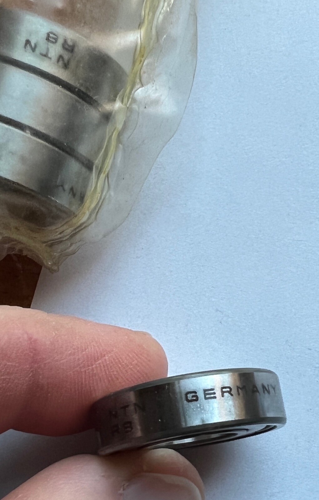 New R8Z NTN Ball Bearing Double Shielded .5000″ ID 1.1250″ OD .3125″W GERMANY