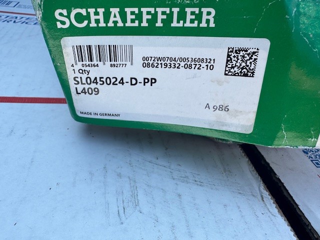 Schaeffler DoubleRow Full Cylindrical Roller Bearing INA SL045024-D-PP L409