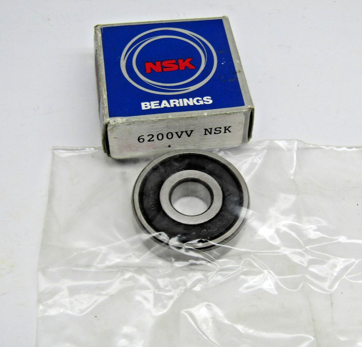 NSK 6200VV 10mm x 30mm x 9mm Sealed Bearing