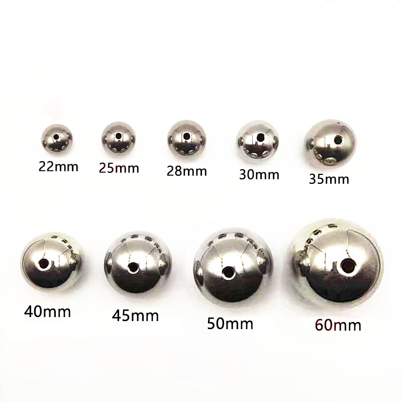 DIAMETER 3-60mm BALL WITH THROUGH HOLE STAINLESS STEEL / THROUGH HOLE STEEL BALL