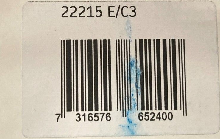 22215 E/C3 SKF SPHERICAL ROLLER BEARING 75x130x31 (mm)