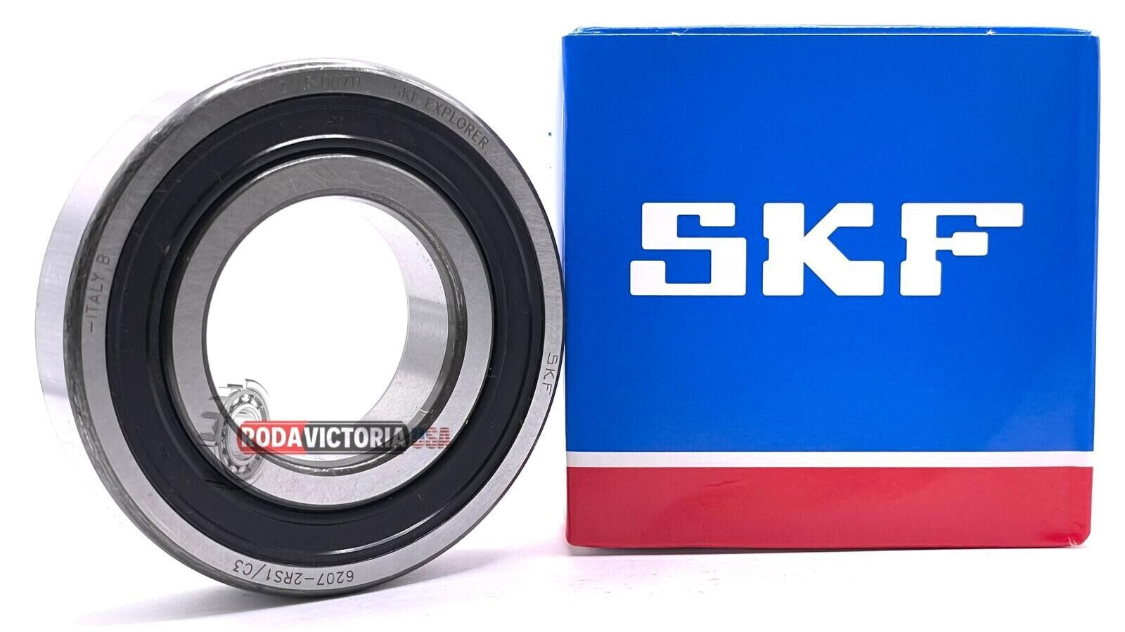 6210-2RS C3 SKF Brand rubber seals bearing 6210-RS ball bearings 6210 rs