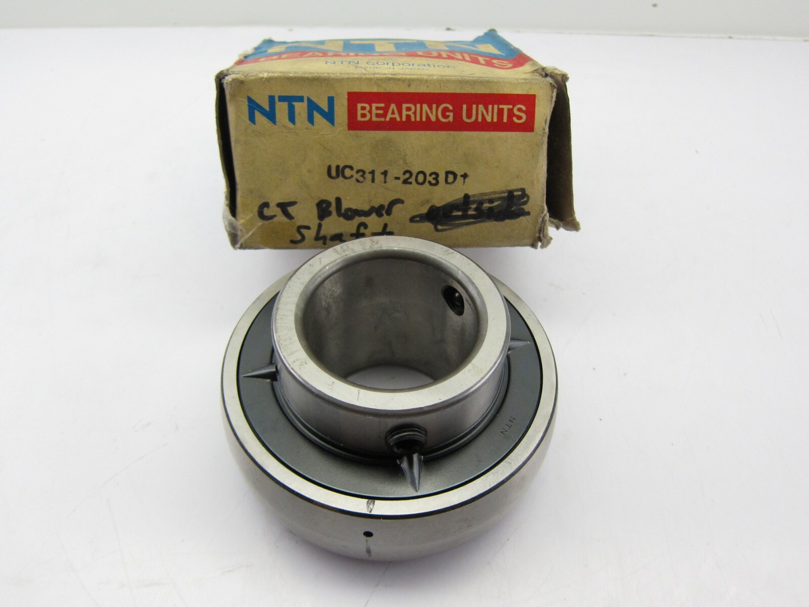 NEW NTN Ball Bearing Insert Unit UC311-203D1 2.1875 in ID / 4.7244″ OD 2.5984″ W
