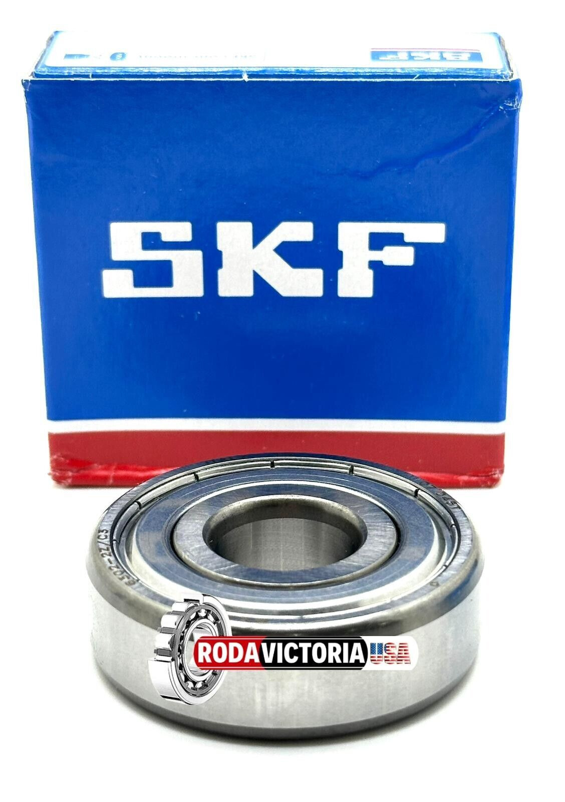 SKF 6302 ZZ DEEP GROOVE BALL BEARING, METAL SHIELDED 15x42x13 mm GENUINE SKF