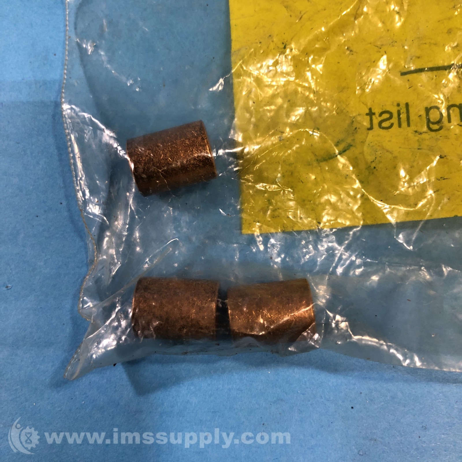 McMaster-Carr 6391K132 Plain Bronze Sleeve Bearing Bag of 3 FNOB