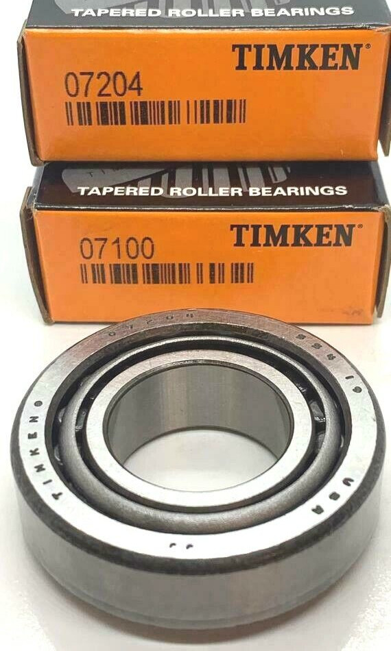 USA TIMKEN 07100/07204 TAPARED ROLLER BEARING 1×2.04×0.591″