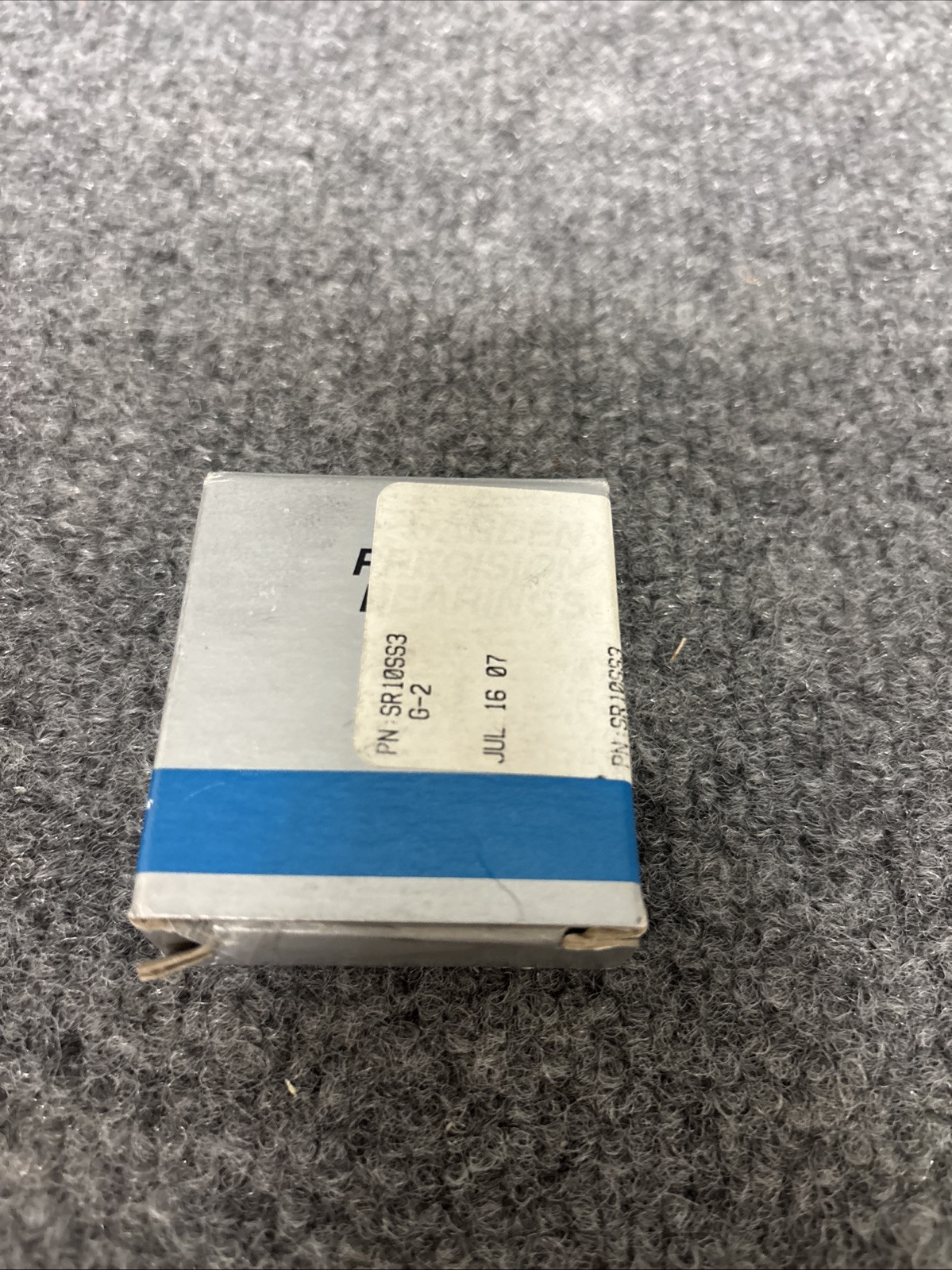 Barden SR10SS3 Precision Bearing Ball Bearing New