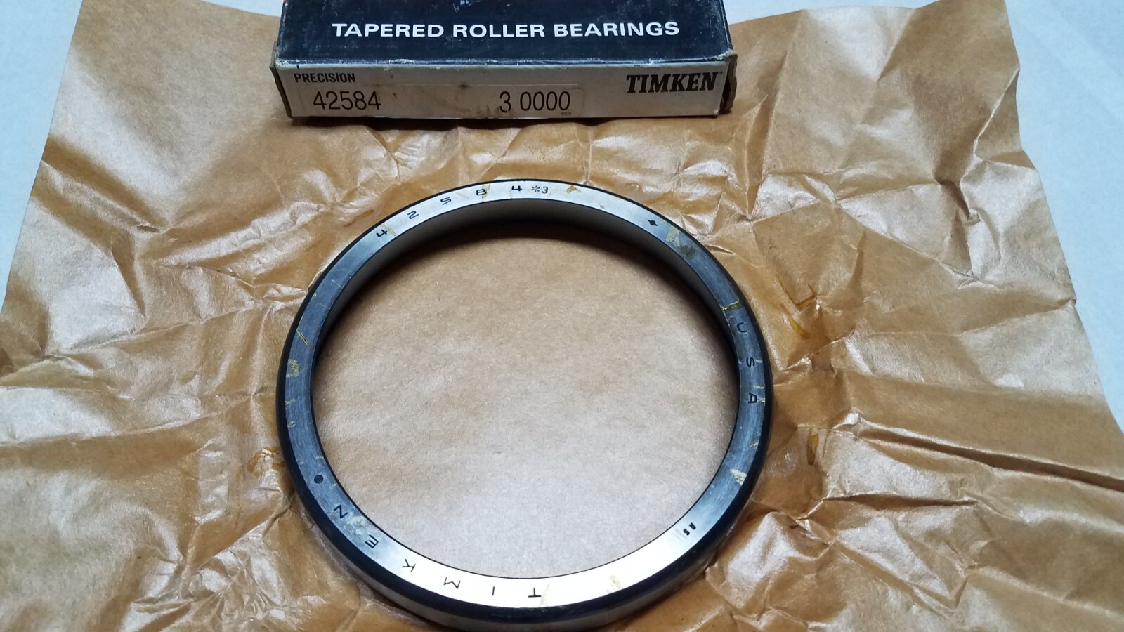TIMKEN 42584-3 PRECISION TAPERED ROLLER BEARING SINGLE CUP NIB