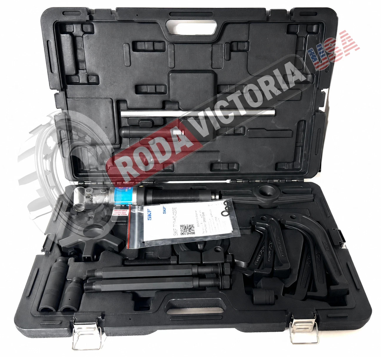 SKF TMHC 110E Hydraulic Puller Kit – 10 Ton Capacity