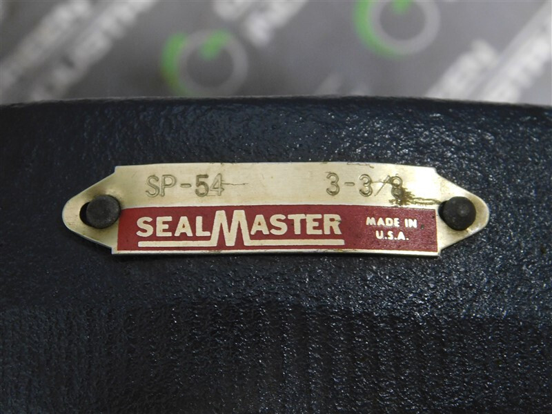 USED Sealmaster SP-54 Pillow Block Ball Bearing 3-3/8in Bore 4.2500in W Rusty