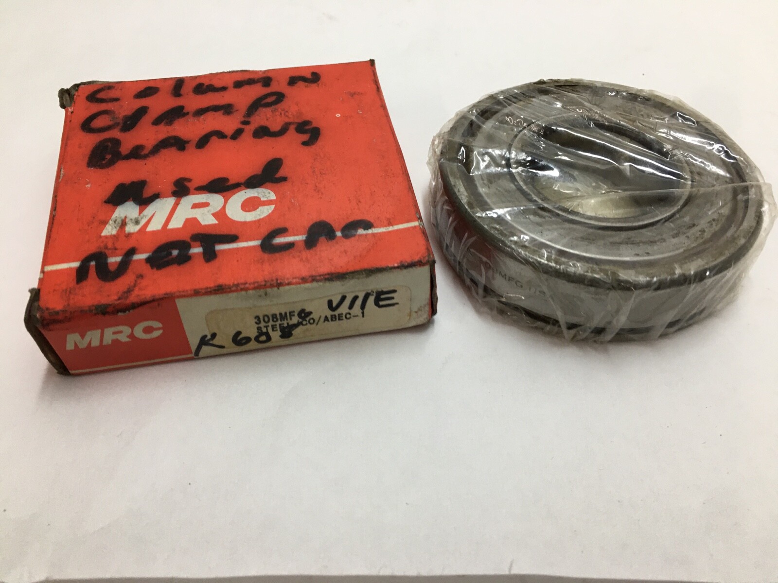 MRC 308MFG Bearing Single Metal Seal 40x90x23 mm 308 MFG 6308-Z-NR 6308Z USA