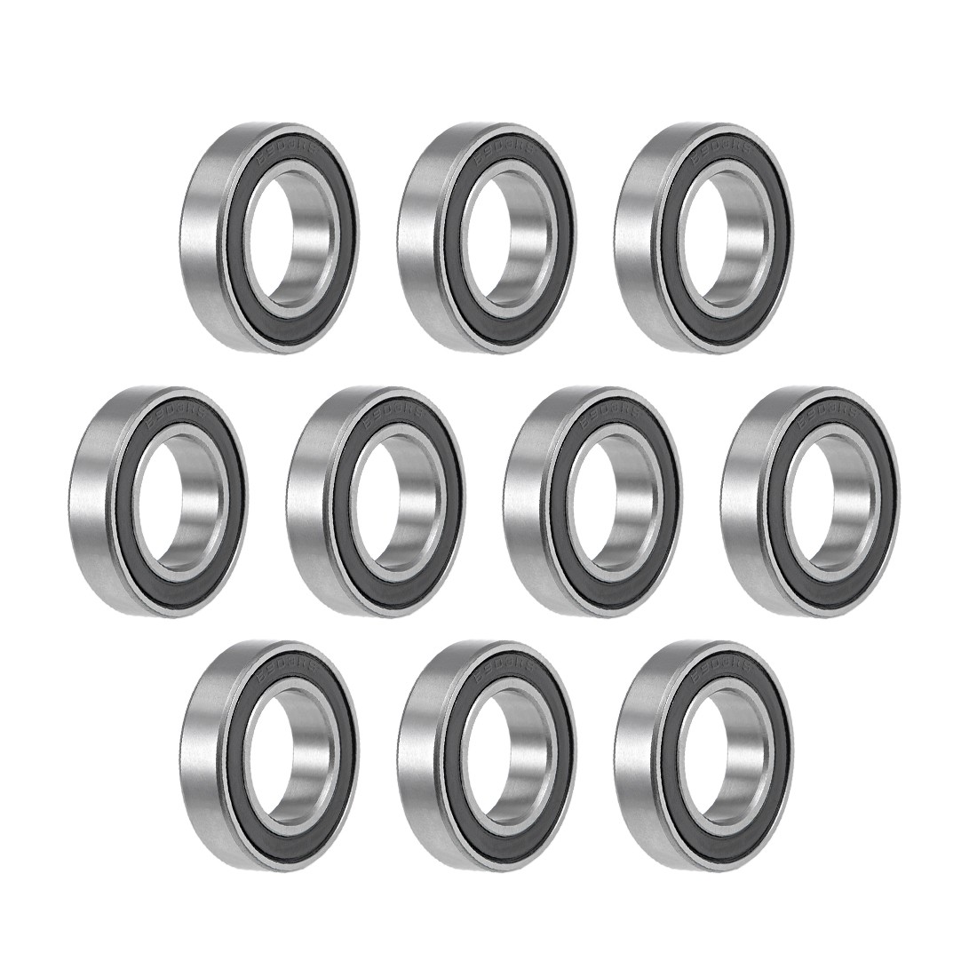 6903-2RS Ball Bearings 17x30x7mm Double Sealed Chrome Steel Z2 ABEC1 10pcs