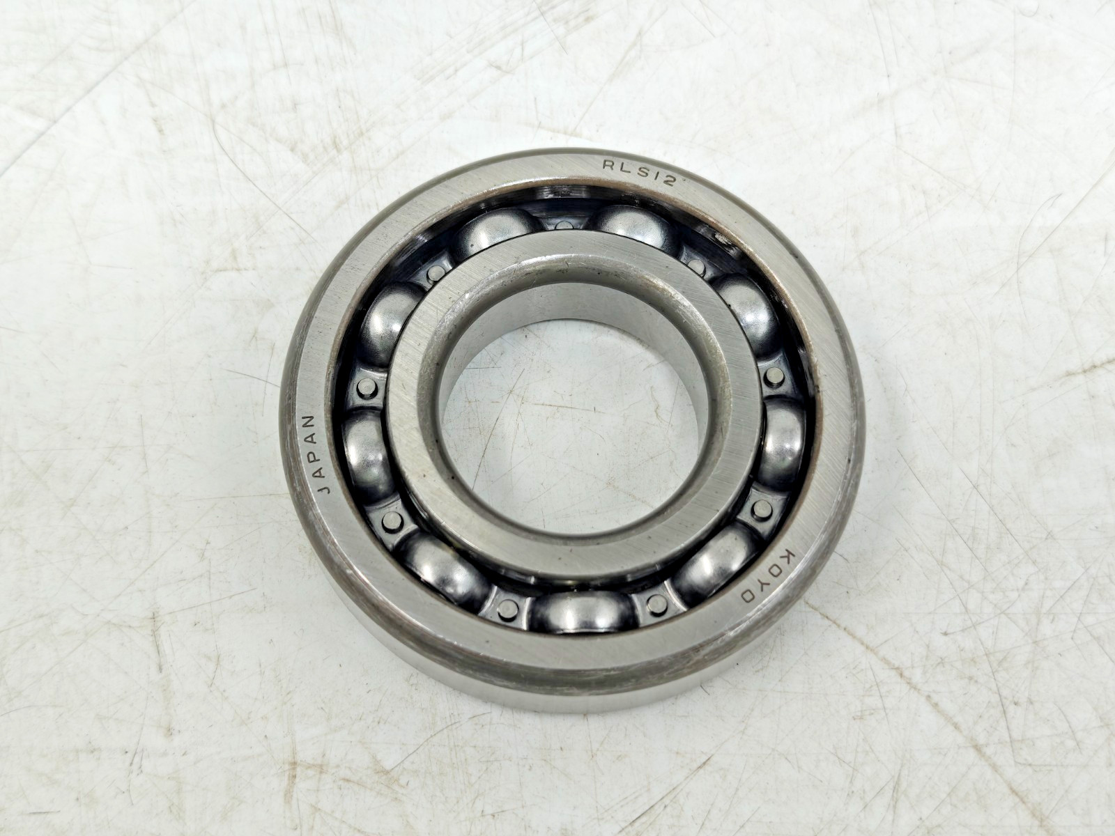 RLS 12 Koyo Single Row Ball Bearing 1-1/2 x 3-1/4 x 3/4 RLS12 = LS 13 & LJ 1 1/2