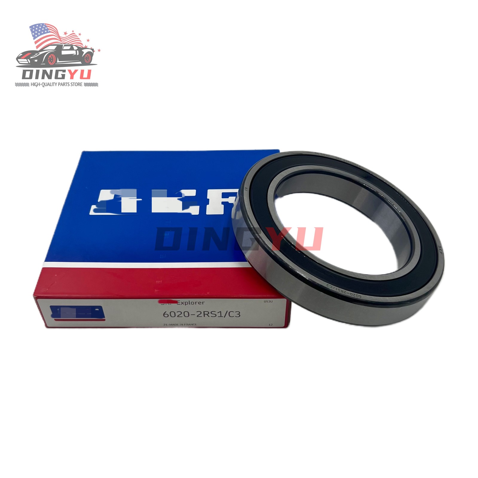 NEW Deep Groove Ball Bearing Fits For SKF 6020 2RS1/C3 100x150x24mm