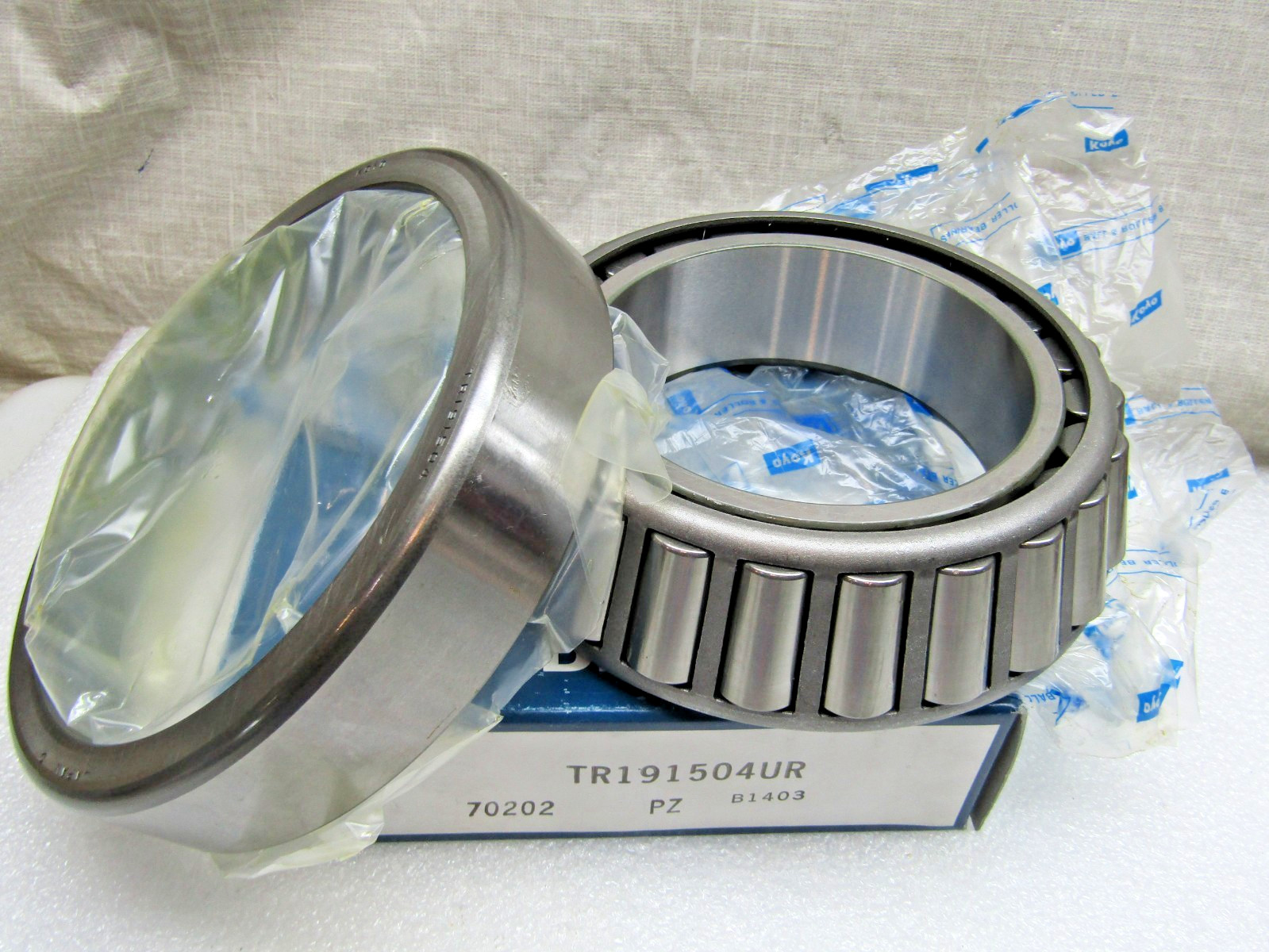Koyo TR191504 UR Tapered Roller Bearing Cup + Cone 3-5/8″ X 6″X 1-9/16″ 598/592A