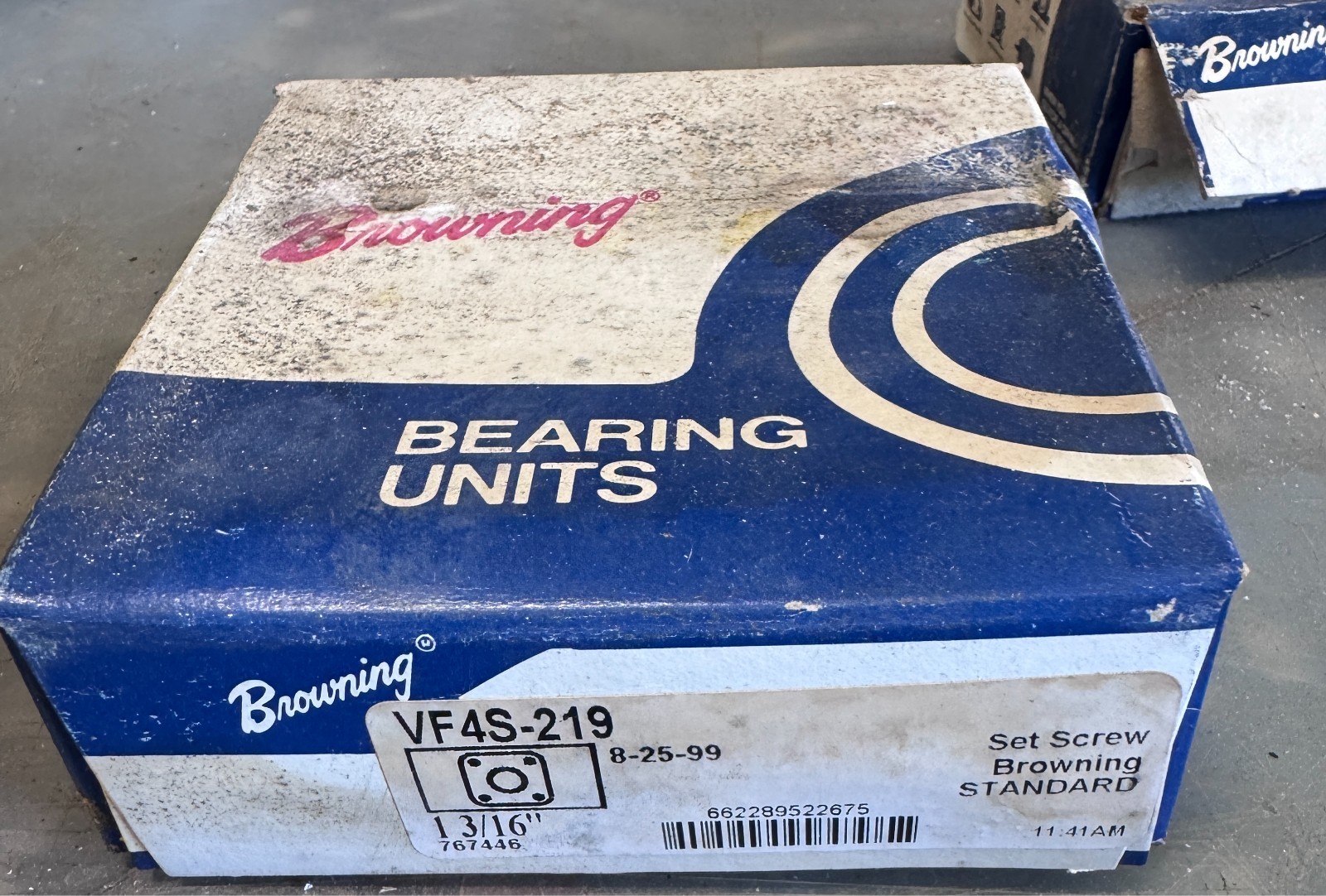 Browning 4-Bolt Flange Ball Bearing Unit VF4S-219