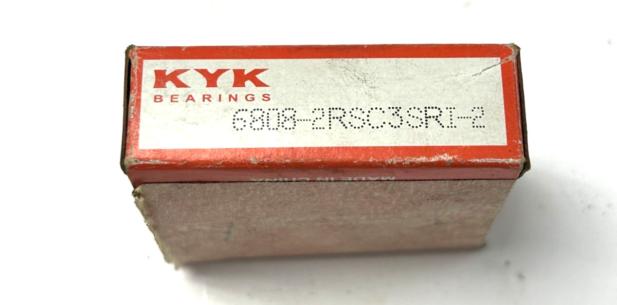 KYK 6808-2RSC3SRI-2 BALL BEARINGS 40MM BD 52MMOD 7W MADE IN JAPAN TWO IN BOX