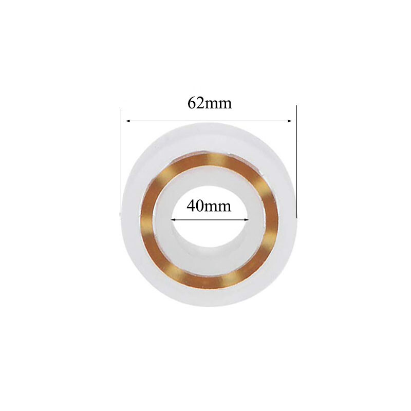 POM Plastic Bearing Glass Ball Bearings No Seal/Single Side Seal ID 10/5/12/15mm