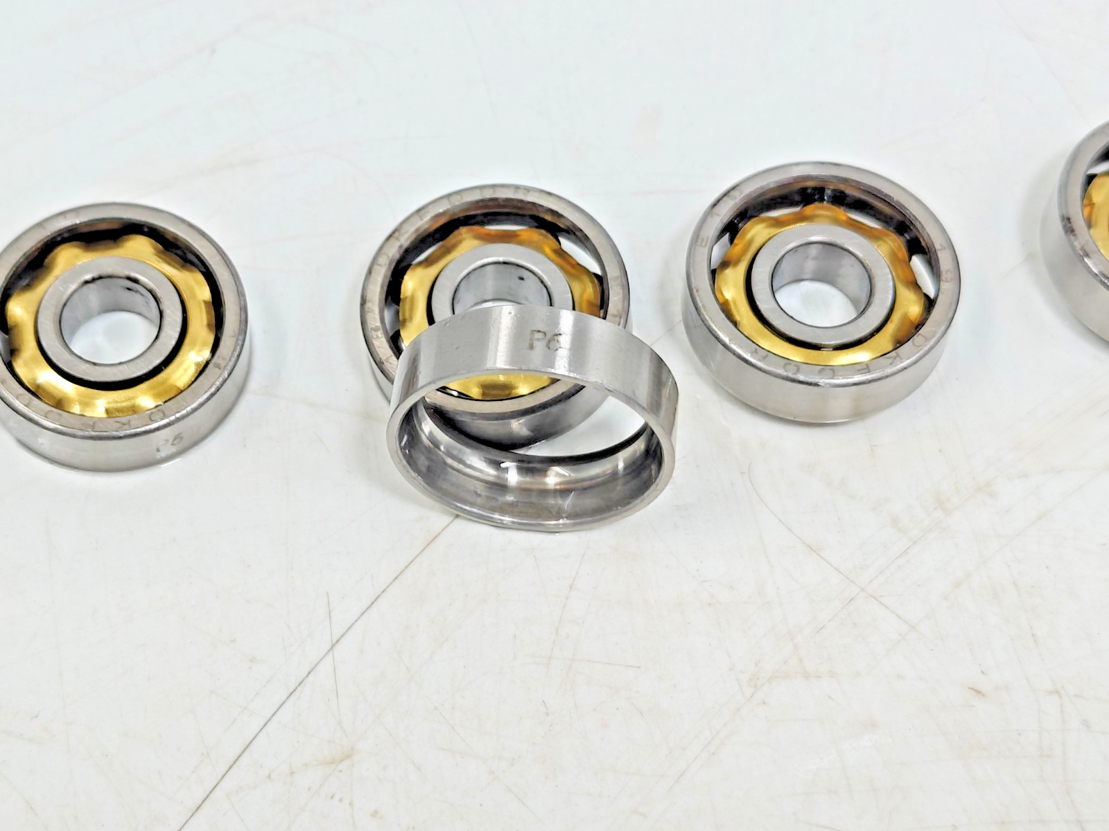 E10 P6 / EN10 P6 DKFDDR Magneto Bearing Angular Contact 10x28x8mm LOT OF 10