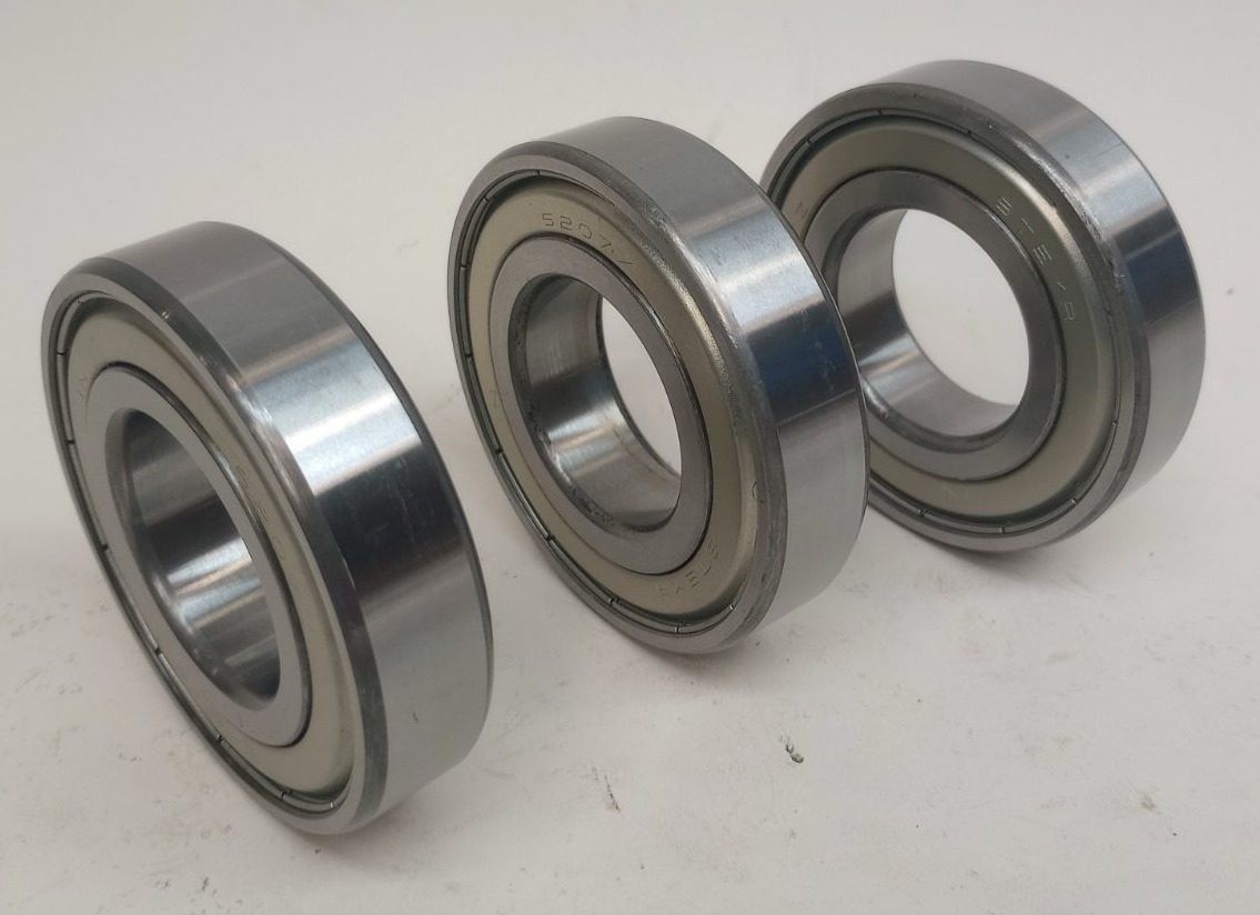 Steyr 6207-2Z Ball Bearing Deep Groove 35X72X17mm Double Shielded (Pack of 3)