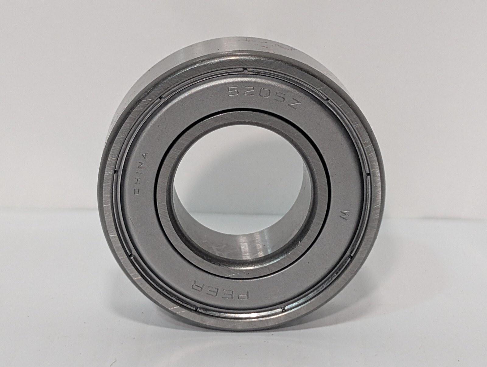 [3] Peer 5205-ZZ Double Row Radial Ball Bearing 25x52x20.638mm 2019R01062