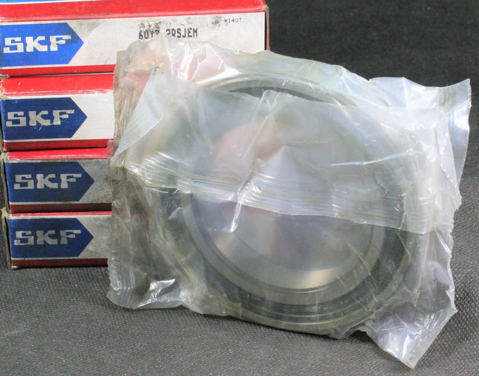 One (1) SKF 6013 2RSJEM Deep Groove Bearing 65 MM Bore France NEW