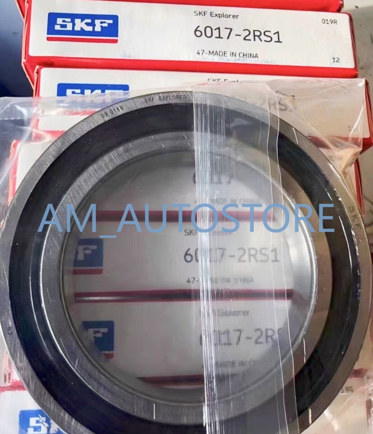 1PC SKF 6017-2RS1 single row deep groove ball bearing New