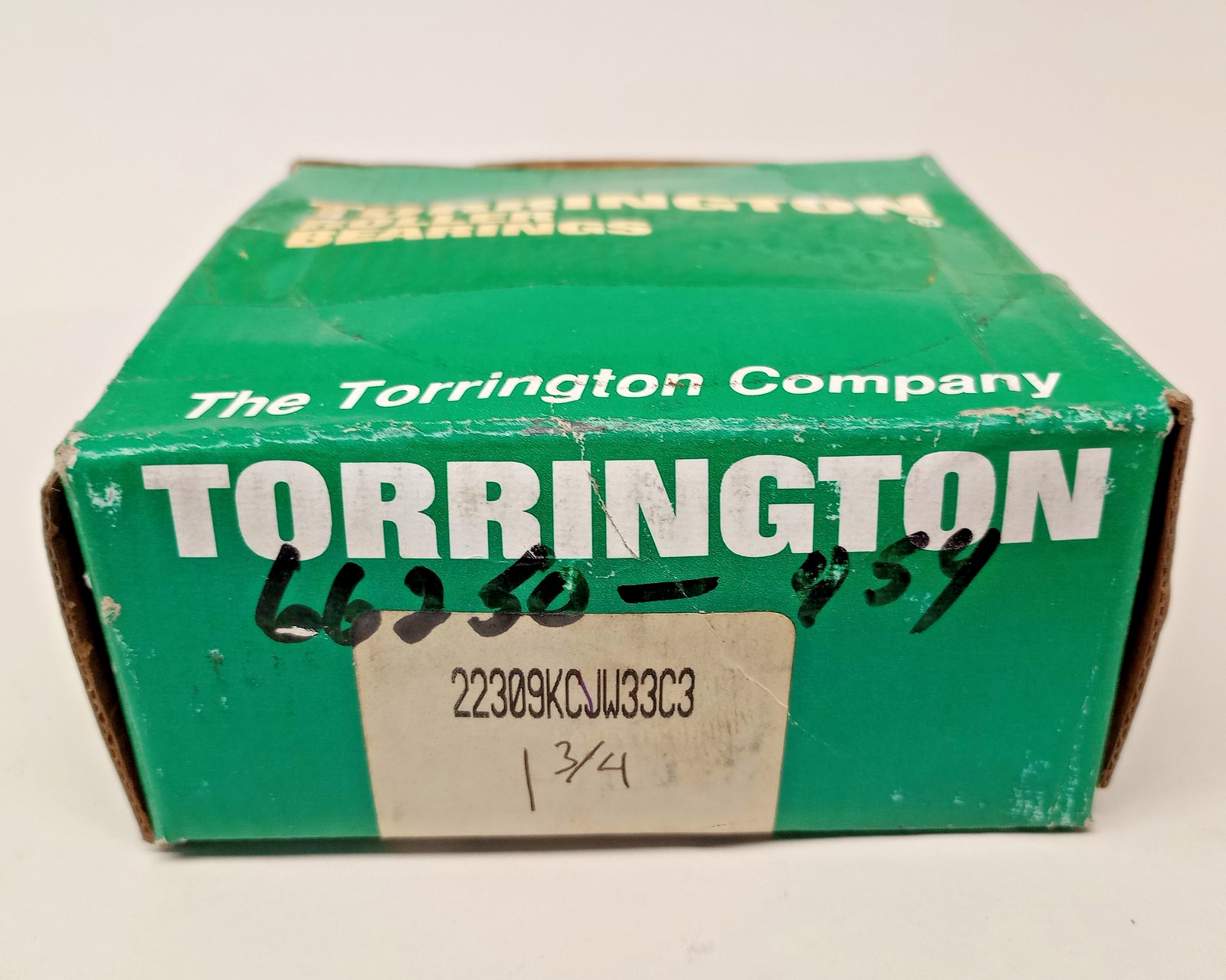 Torrington 22309KCJW33C3 Spherical Bearing taper 45/47x100x36mm ref# 22309KVJW33
