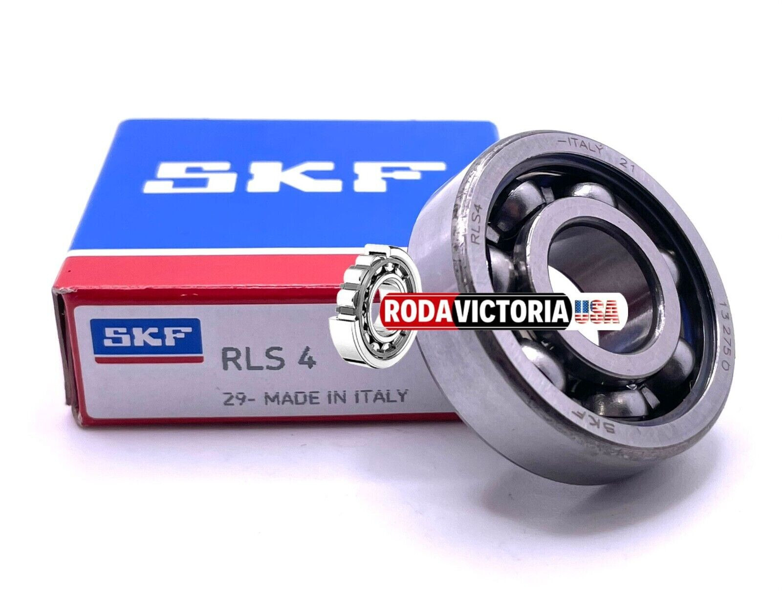 SKF RLS4 12.7×33.338×9.525mm Deep Groove Ball Bearing OPEN, NO SEALS