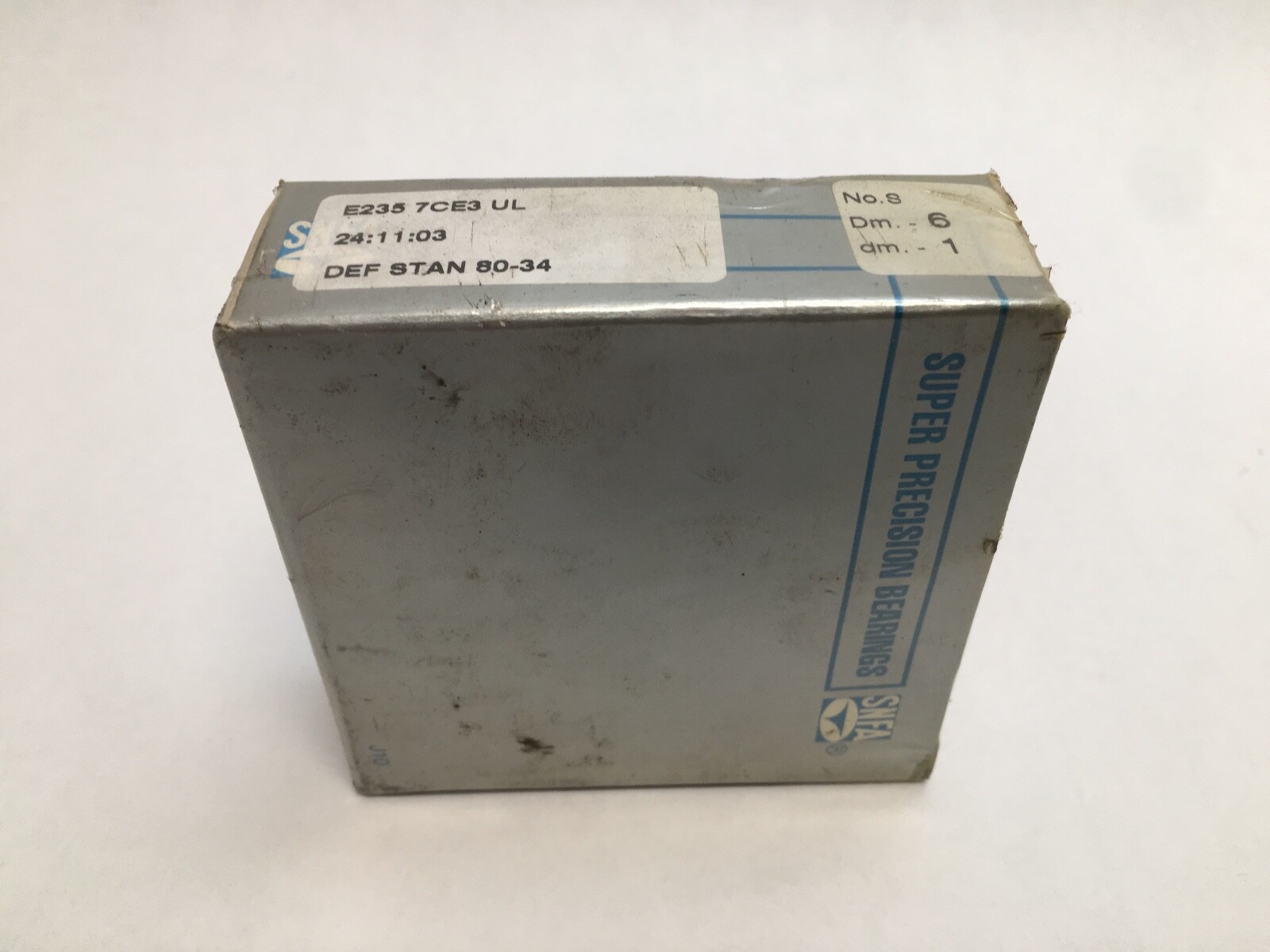 SNFA E235-7CE3UL Bearing 35x72x17 mm 7207-A E-235-7-CE-3-UL ABEC7 Italy