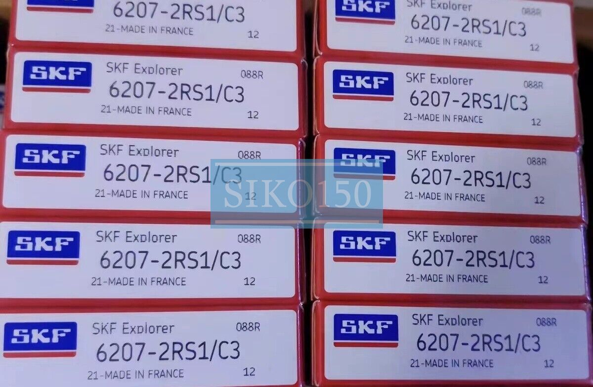1PC SKF 6207-2RS1/C3 Deep Groove Ball Bearing #SK