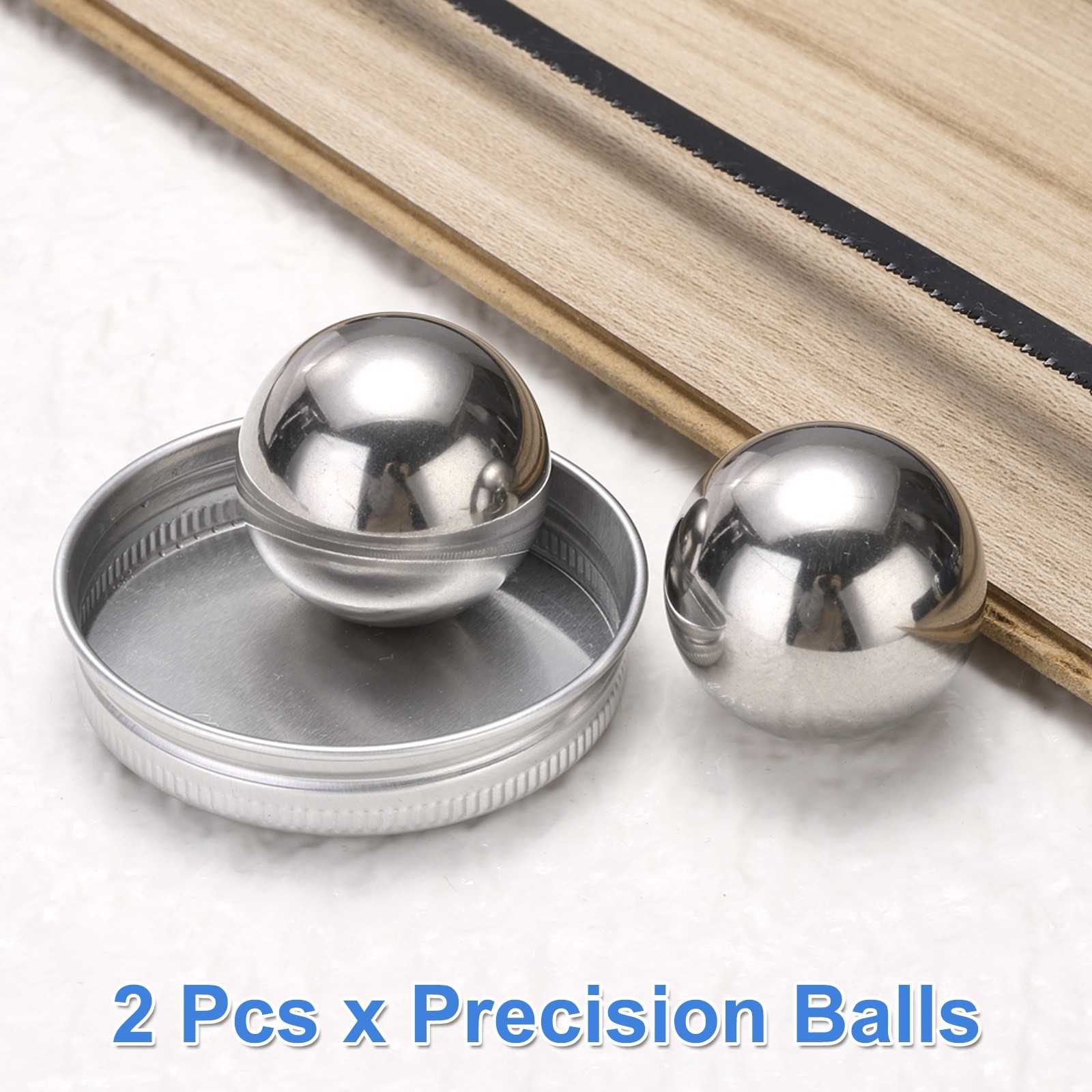 2Pcs Precision Balls 30mm G100 Solid Stainless Steel Bearing Balls