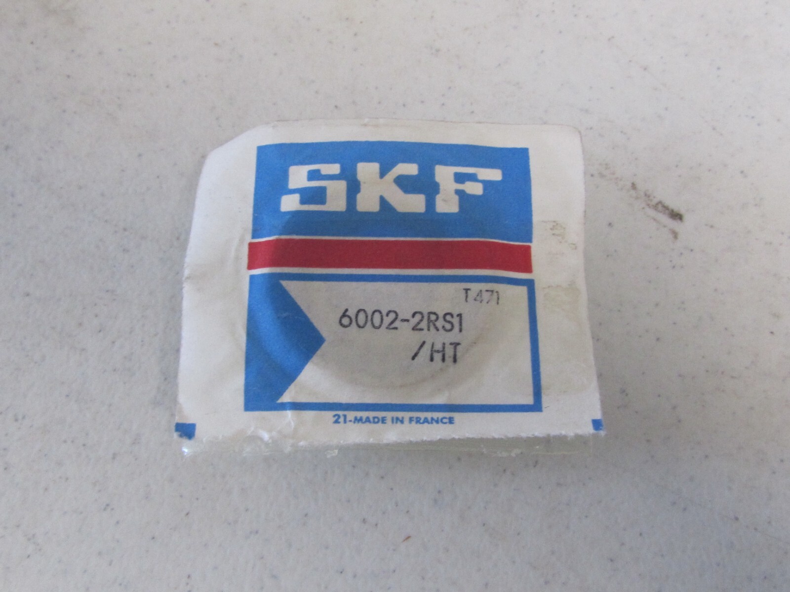 6002RS1 SKF New Single Row Ball Bearing