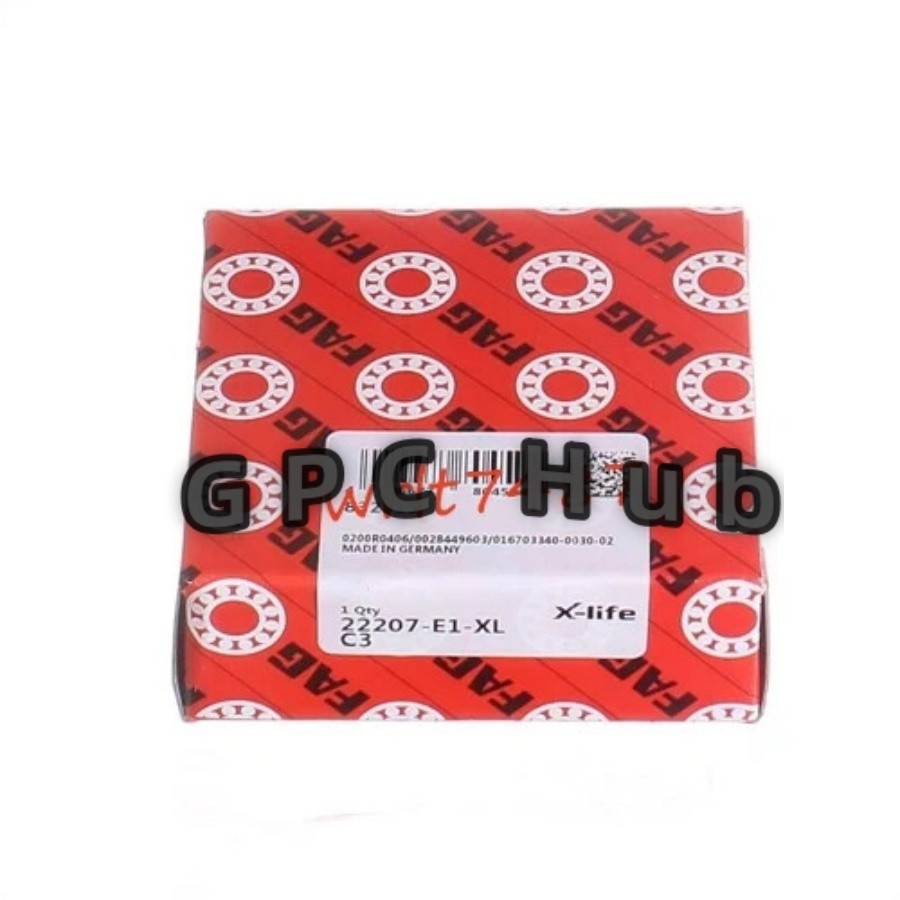 1PC NEW FOR FAG 22207-E1-XL-C3 self-aligning roller bearing Fast shipment