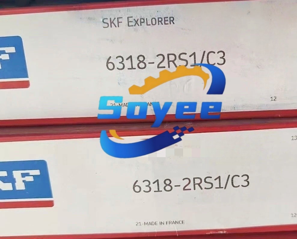 1PCS Brand New SKF 6318-2RS1/C3 Deep Groove Ball Bearing Fast delivery