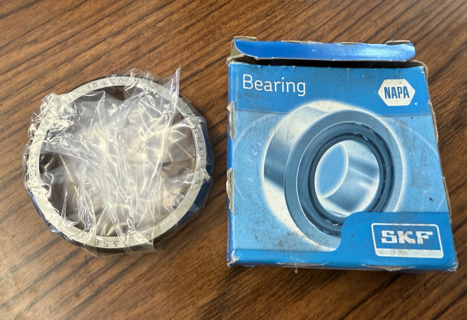 PAIR of NOS Napa Inner Wheel Bearing Cup ~ # BR18620 ~ Front Wheel SKF 2-Boxes