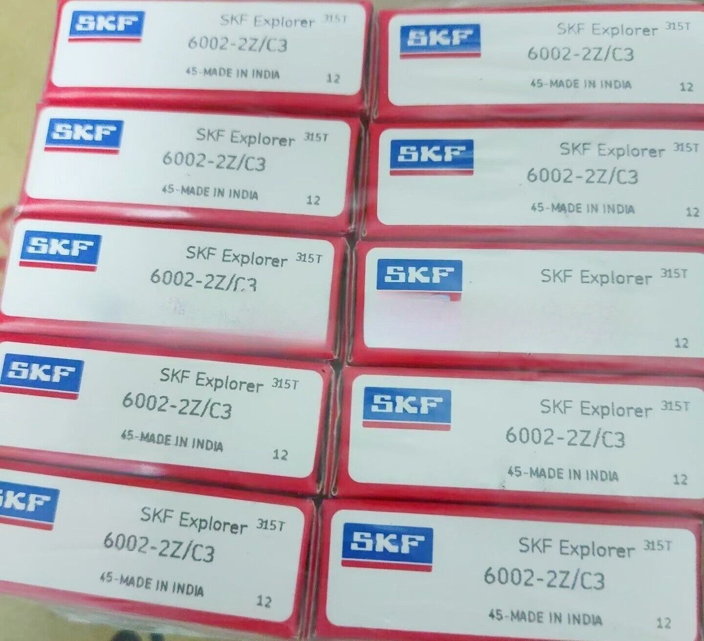 1PC For SKF 6002-2Z/C3 single row deep groove ball bearing New
