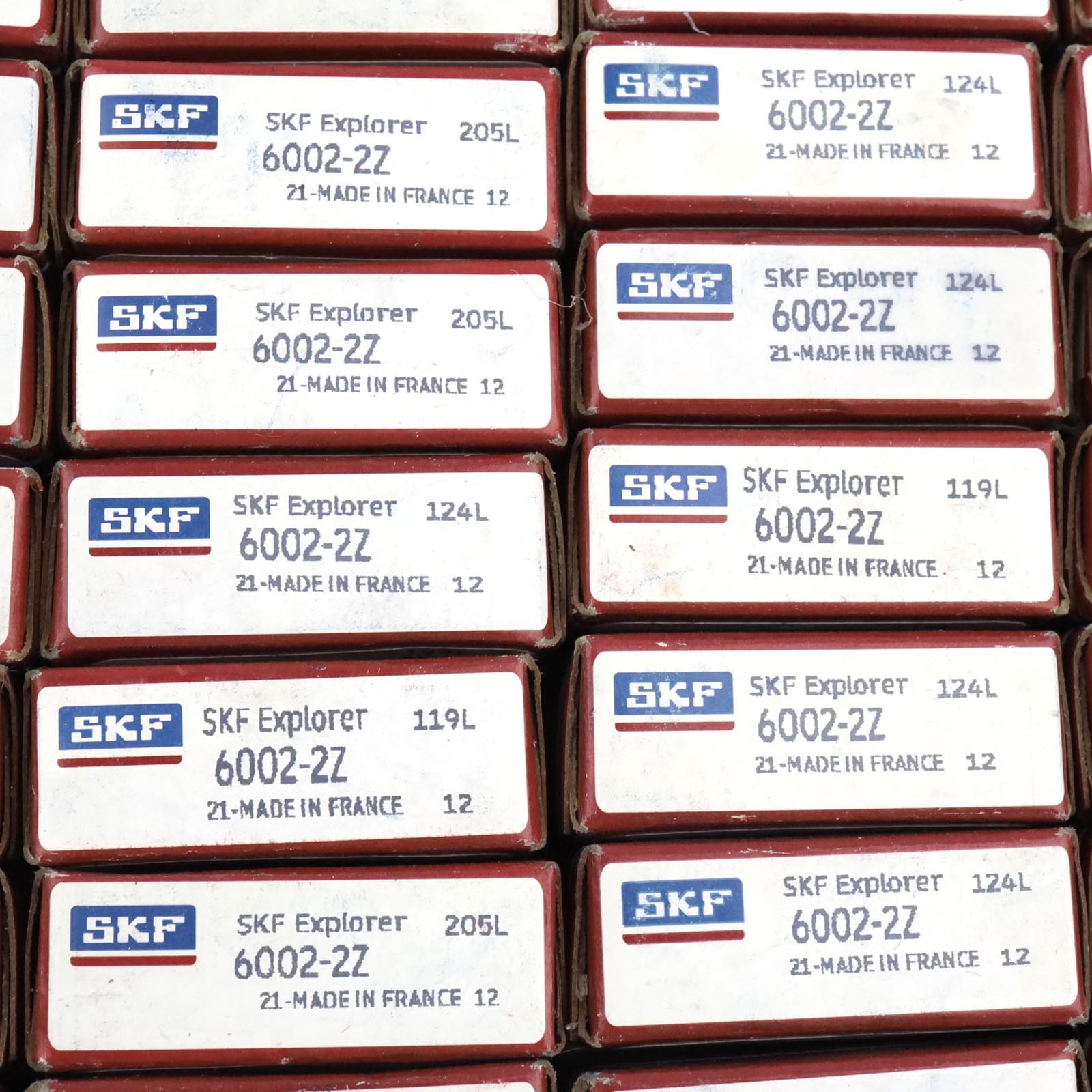 SKF Deep Groove Ball Bearing 6002-2Z (40pcs) original box