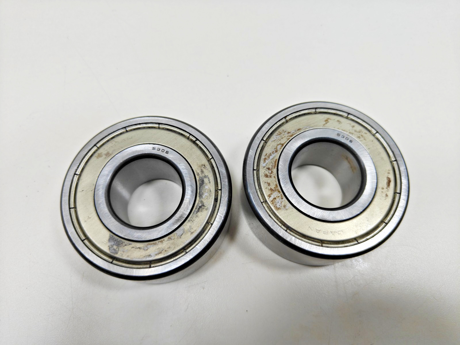 (2PCs) 5306-2Z JAF Double Row Angular Contact Bearing JAF 5306-ZZ 3306 ZZ