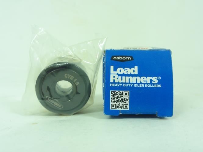 190437 New In Box; Osborn CYR-1-S Flat Yoke Roller; 1″OD; 0.3124″Bore; 0.6250″W