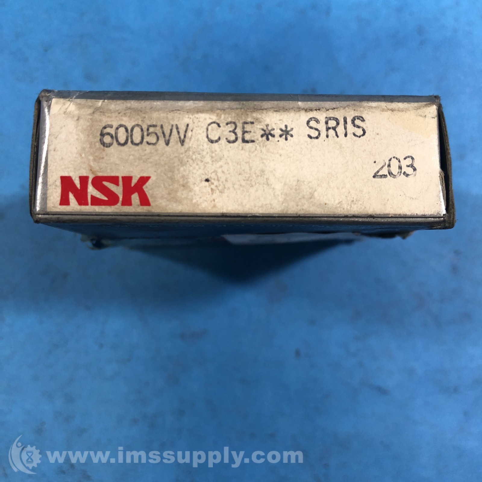NSK 6005VV C3E Deep Groove Ball Bearing, Single Row FNFP
