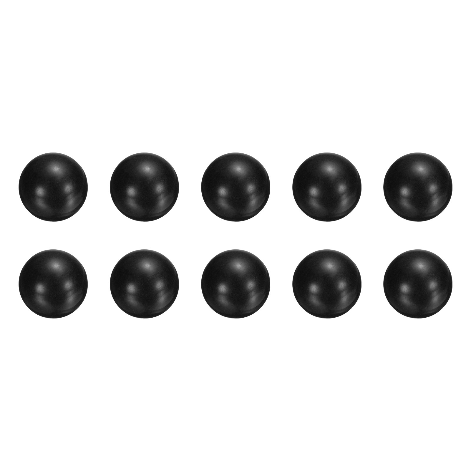 10pcs PP Plastic Bearing Balls G2 3/4″(19.05mm) Solid Plastic Balls Black